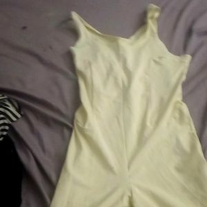 Nike size medium cream body shaper